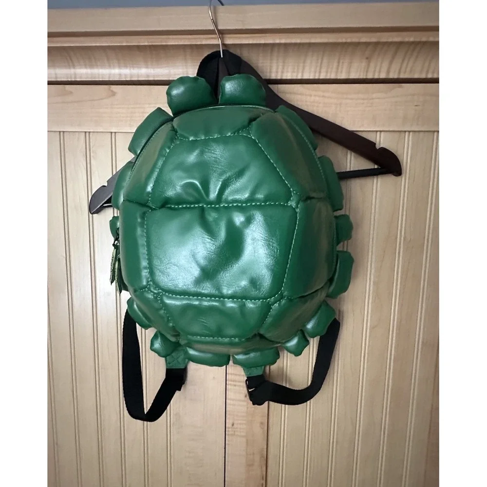 Nickelodeon Teenage Mutant Ninja Turtles Retro Backpack TMNT Green Turtle Shell